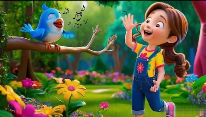 I create imaginative animated videos for children