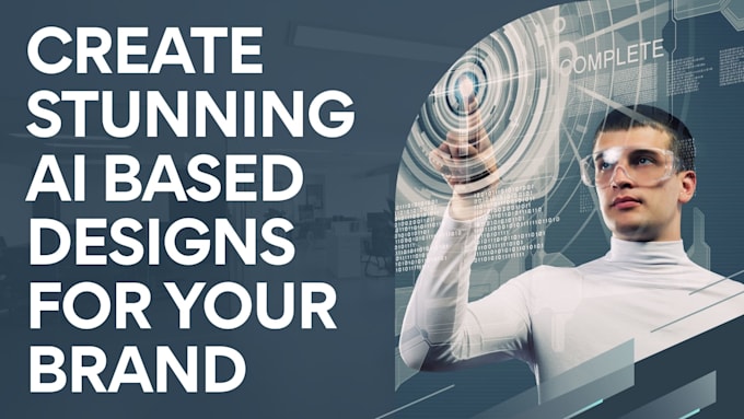 I will develop striking, artificial intelligence-powered visuals for your business