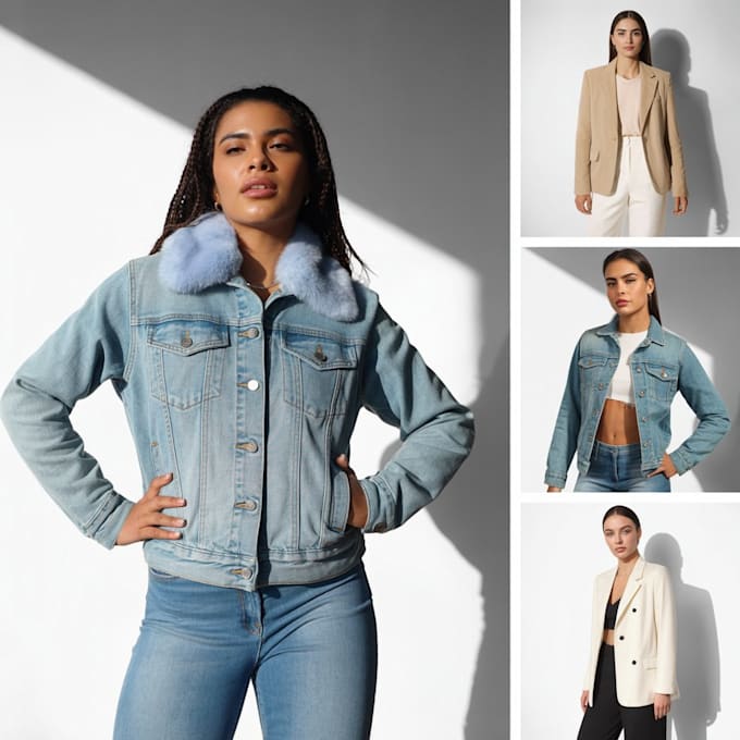 I will develop captivating artificial intelligence fashion models, including swimwear, to revolutionize your clothing line