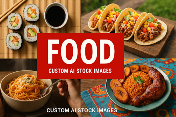 I generate impressive AI-created stock photos for business purposes