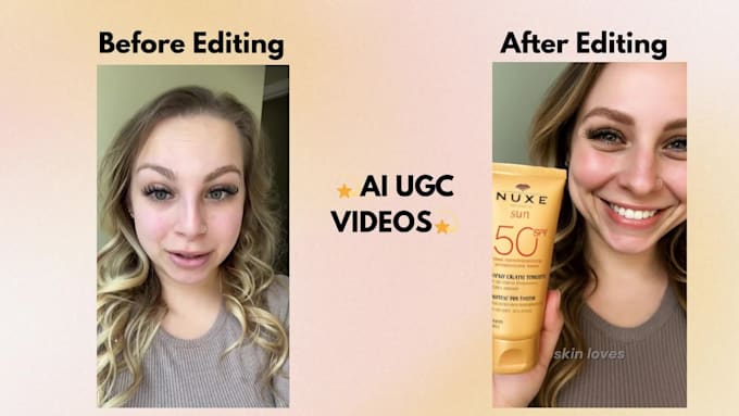 I offer to produce video advertisements featuring artificial intelligence generated user content and digital avatars to promote your item