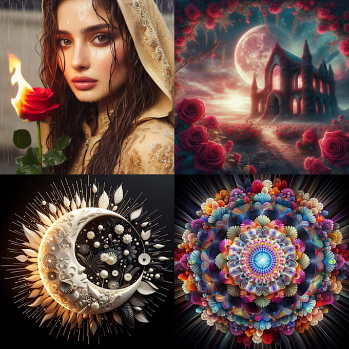 I will generate distinctive artificial intelligence art