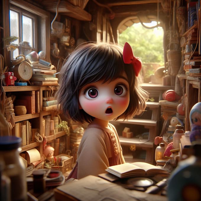 I will create whimsical children’s story book illustrations using Midjourney