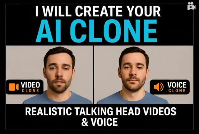 I can generate lifelike talking head videos using an artificial intelligence replica of you