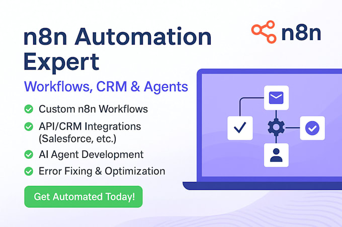 I create custom automations using n8n to save time