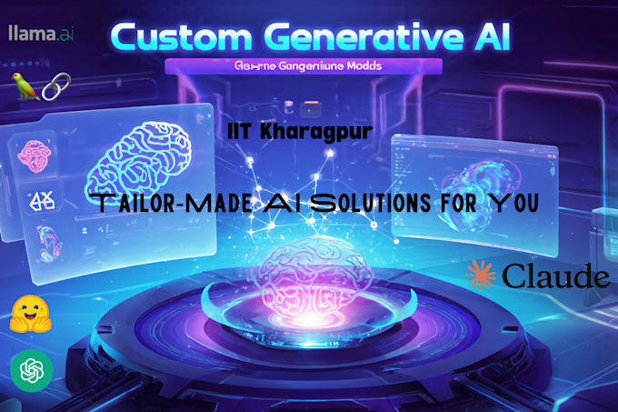 I create bespoke generative models upon request