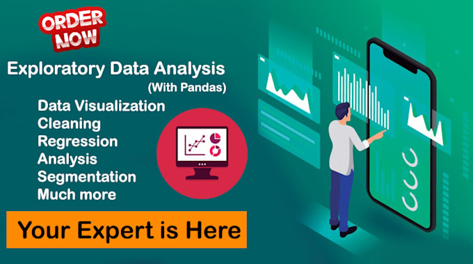 I offer services for data analytics and data science projects using Python