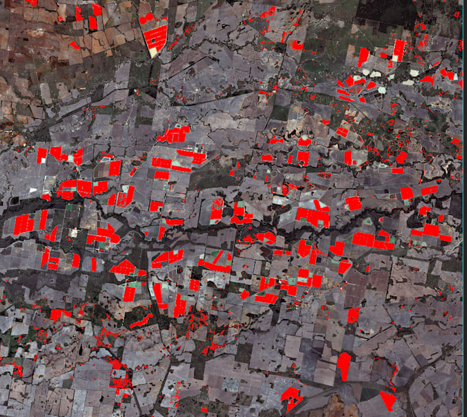 I will employ deep learning for extracting features from satellite imagery