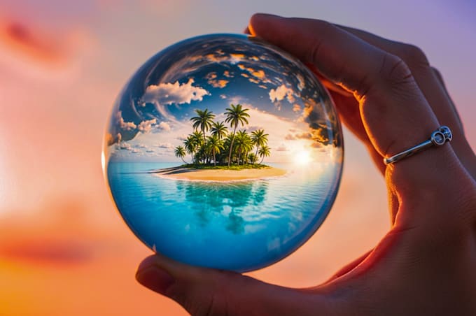 I offer professional design and editing services for sophisticated artificial intelligence images and illustrations