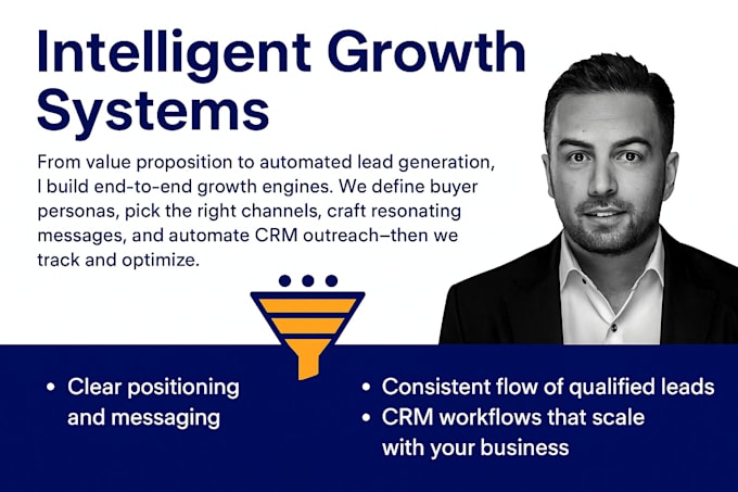 I will create a system for growth that generates qualified prospects daily