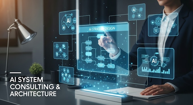 I create the artificial intelligence strategy, system blueprints, and automation plans