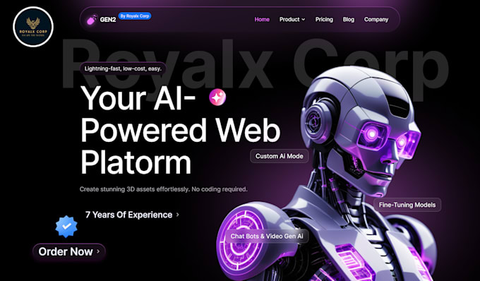I will create an artificial intelligence application, such as a mobile app, website, software as a service platform, or chatbot