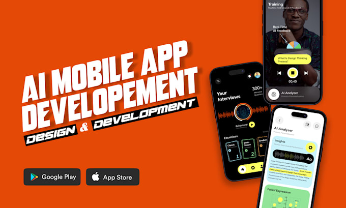 I develop artificial intelligence mobile applications, websites, custom software as a service applications, chatbots, and other software