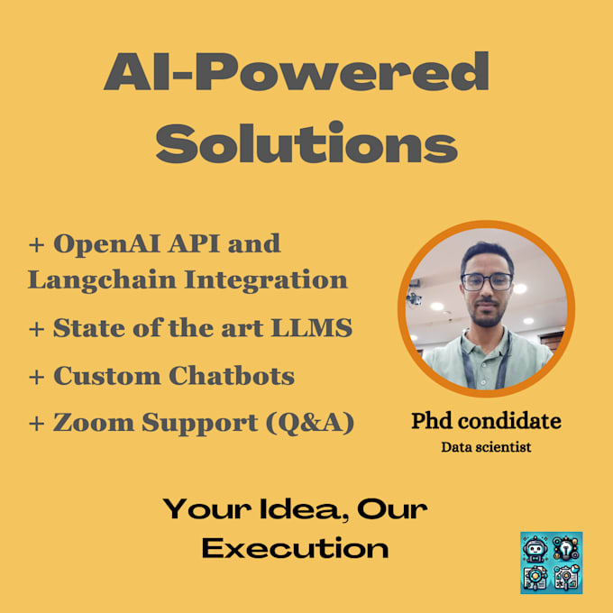 I offer custom integration of large language models using LangChain for your specific application needs