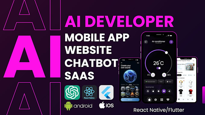 I create bespoke applications, software as a service, websites, and automated programs utilizing artificial intelligence