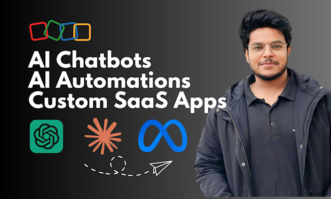 I create bespoke AI chatbots, automated systems, and software as a service applications utilizing large language models, application programming interfaces, and specialized frameworks