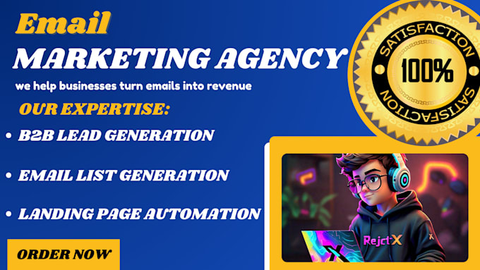 I create email marketing campaigns that drive business expansion