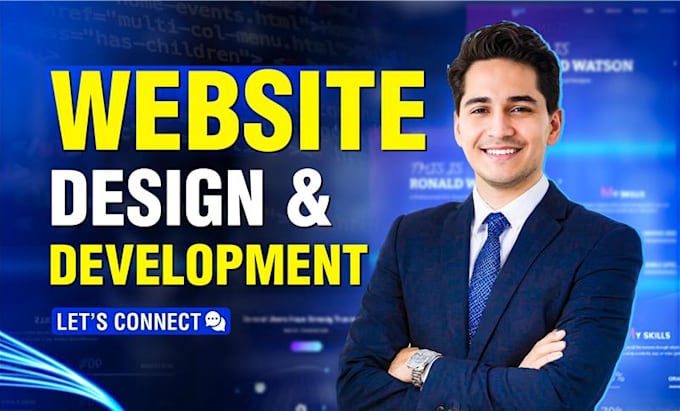 I offer comprehensive website development services as a full stack developer, covering both front end and back end