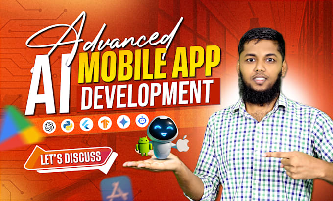 I develop AI mobile applications, including chatbots, using Flutter and large language models