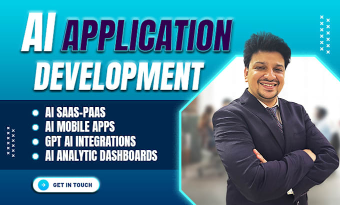 The agency develops AI software, including SaaS, web applications, and apps utilizing large language models