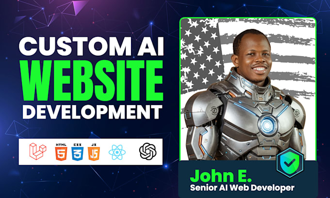 I offer comprehensive development for AI web applications and full-stack SaaS websites