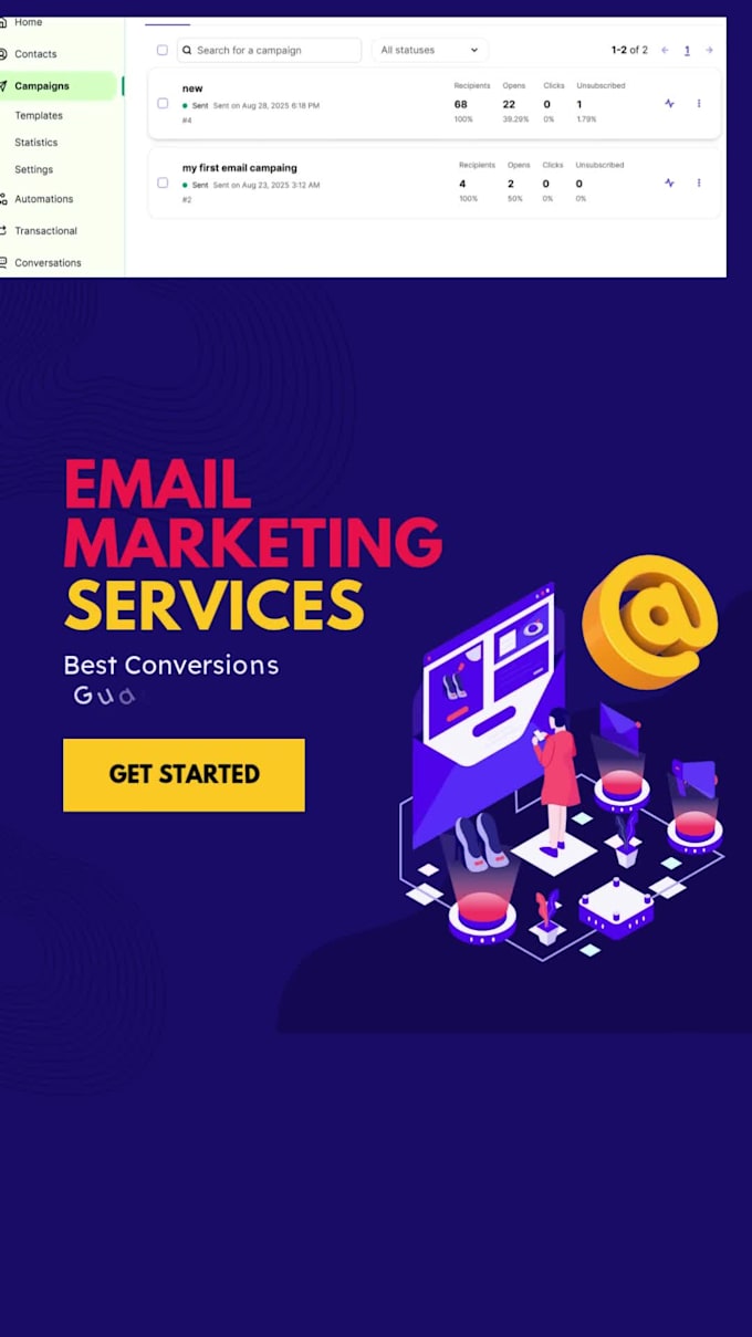 I will execute email campaigns to foster business expansion