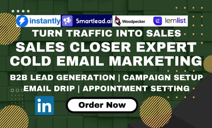 I offer comprehensive management for instant artificial intelligence campaigns, utilizing smart lead generation and cold email marketing to send bulk emails with proper DNS configuration