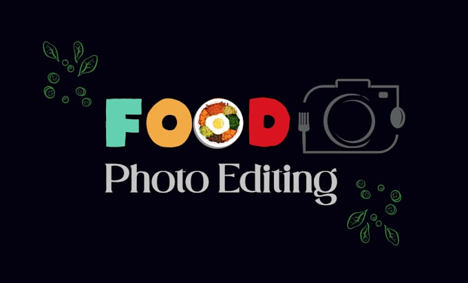 I offer professional food photo editing utilizing AI and Lightroom