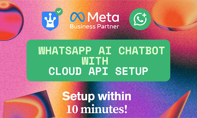 I offer services for setting up the business API for the messaging platform and creating automated chat systems for it