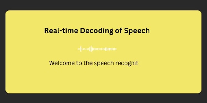 I offer artificial intelligence transcription services utilizing speech recognition