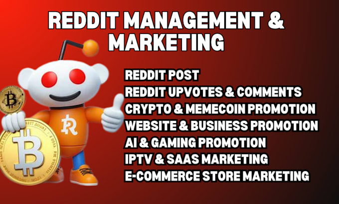 I offer management services for content on a social media platform, business websites, internet television, artificial intelligence applications, digital currency, and online retail products