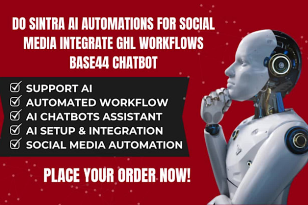 I offer automation of business and advertising workflows utilizing specific AI tools