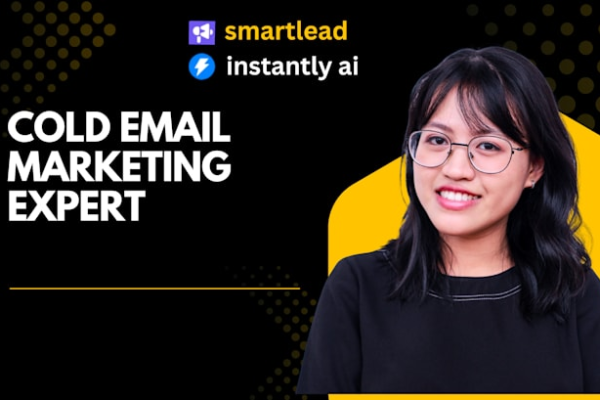 I will perform email warmup using a specific tool and execute cold outreach marketing with another platform