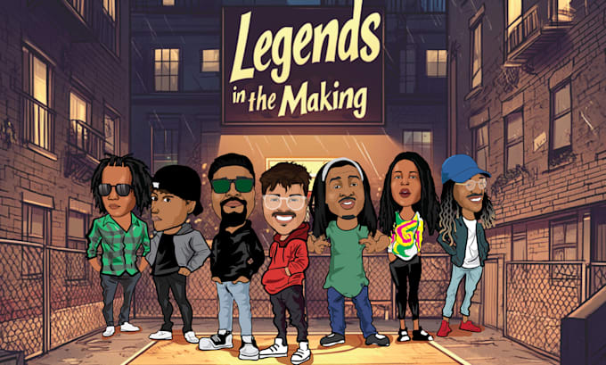 I will generate a cohesive cartoon caricature of a character using artificial intelligence