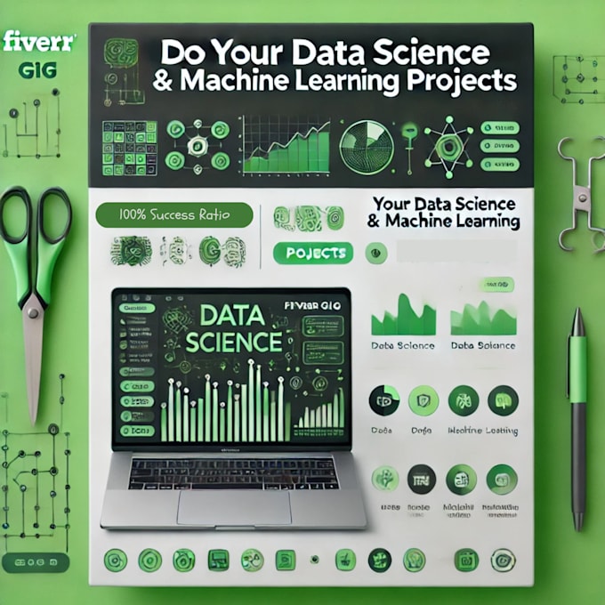 I offer services for data science and machine learning projects