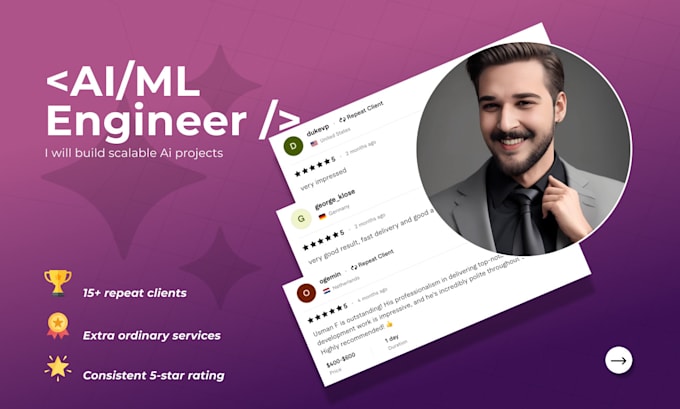 I create bespoke artificial intelligence applications utilizing Python, OpenAI, ChatGPT, and LangChain