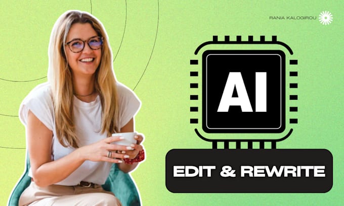 I will refine and revise content created by artificial intelligence