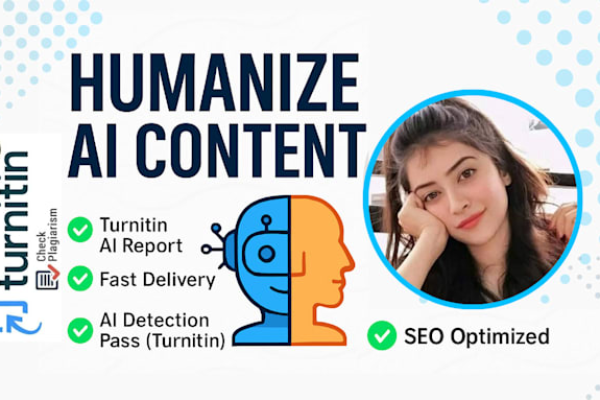 I offer professional editing and rewriting services for content created by artificial intelligence