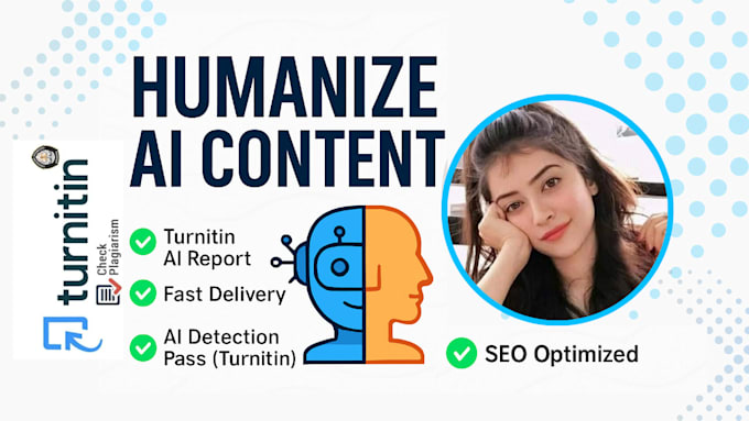 I offer professional editing and rewriting services for content created by artificial intelligence