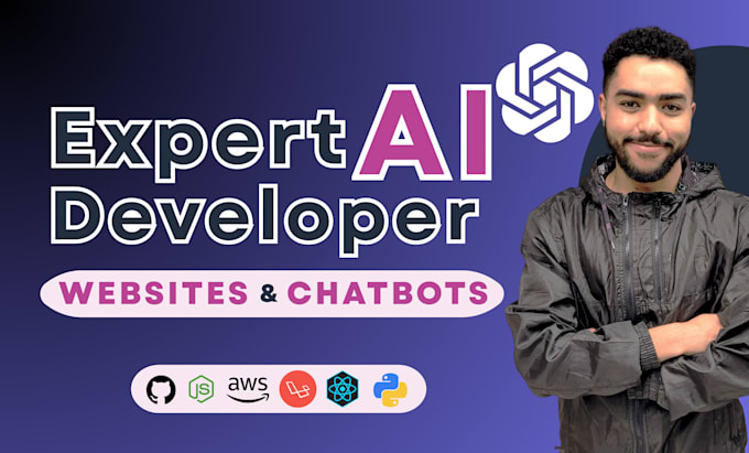 I offer comprehensive development services for artificial intelligence websites, software as a service web applications, and full-stack chatbots