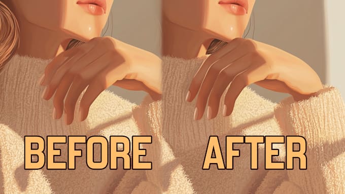 I offer services to correct, create, modify, and enhance the details of artificial intelligence generated images