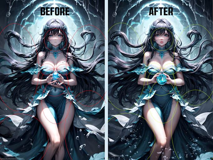 I will refine, generate, or enhance AI-created visuals