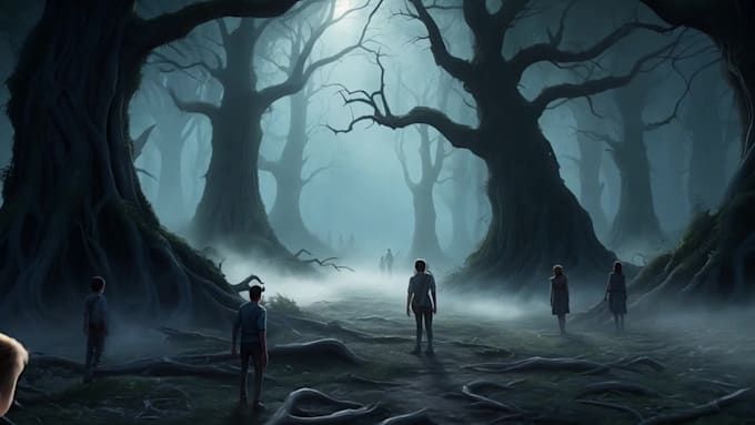 I create animated children’s stories in 3D using AI, reminiscent of the Pixar style