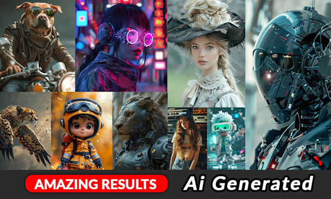 I generate stunning, lifelike personalized AI visuals