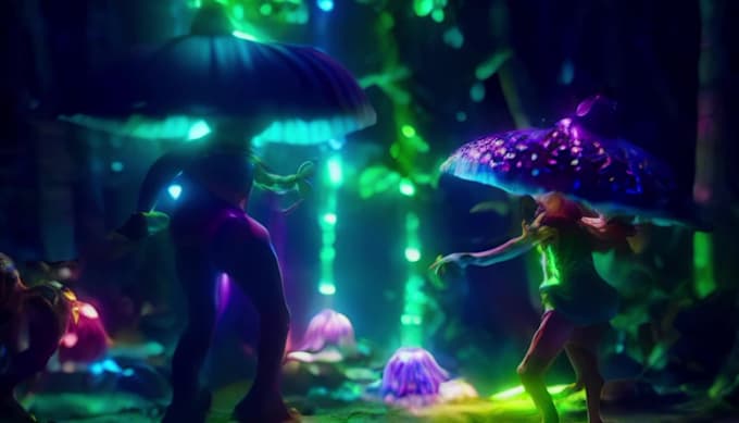 I will produce a brief, animated artificial intelligence video