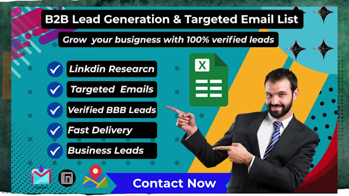 I will acquire valuable prospects for your company