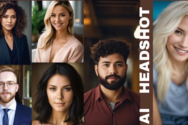 I create very realistic artificial intelligence-generated headshots suitable for professional networking sites