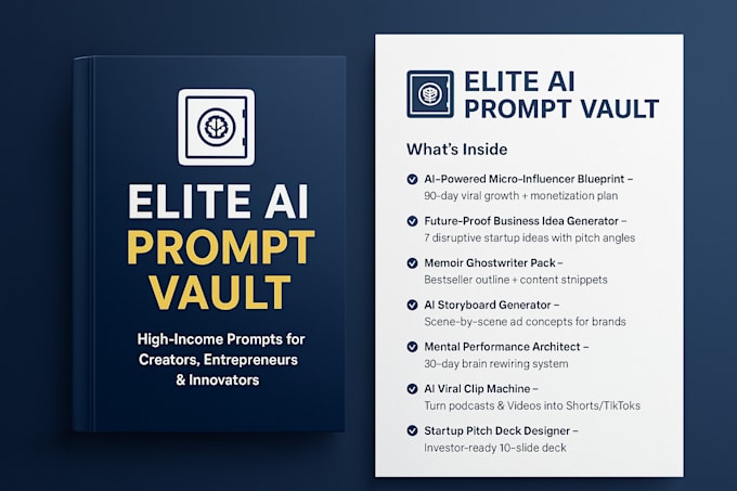 I offer top-tier artificial intelligence prompts to enhance business expansion, content creation, and revenue generation