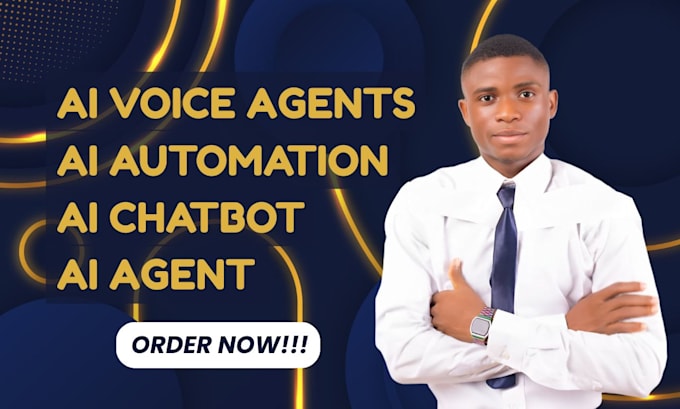 I will configure various artificial intelligence agents for calling, chat, and automation, including those for voice interaction and workflow integration
