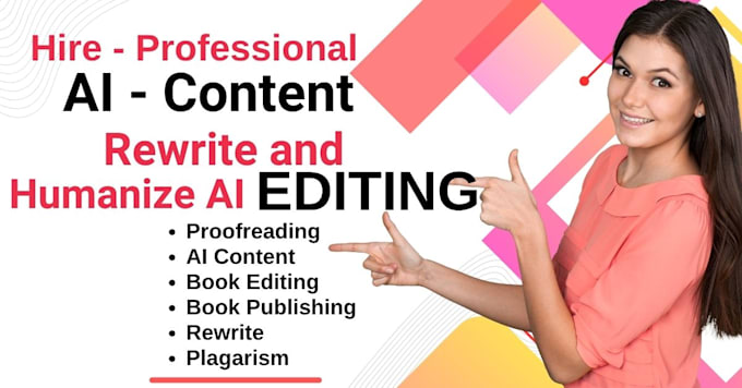 I will revitalize your AI-generated text content